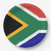 Vlag van Zuid-Afrika Papieren Bordje (Voorkant)