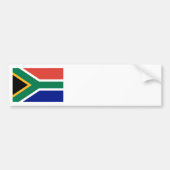 Vlag van Zuid-Afrika - Patriottisch Bumpersticker (Voorkant)