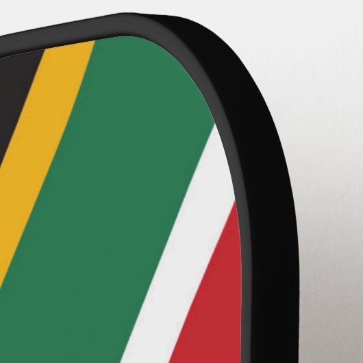 Vlag van Zuid-Afrika Pickleball Paddle (Links Detail)