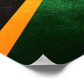 Vlag van Zuid-Afrika Poster (Hoek)