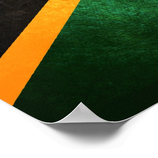 Vlag van Zuid-Afrika Poster (Hoek)