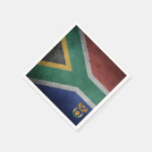 vlag van Zuid-Afrika Servet (Hoek)