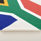 Vlag van Zuid-Afrika Sherpa Deken (3/4)