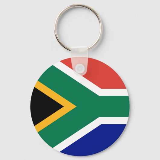 Vlag van Zuid-Afrika Sleutelhanger (Voorkant)