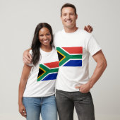 Vlag van Zuid-Afrika T-shirt (Unisex)