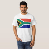 Vlag van Zuid-Afrika T-Shirt (Voorkant volledig)
