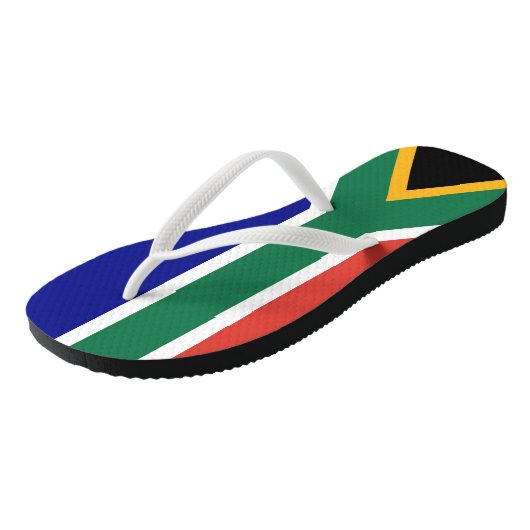 Vlag van Zuid-Afrika Teenslippers (Schuin)