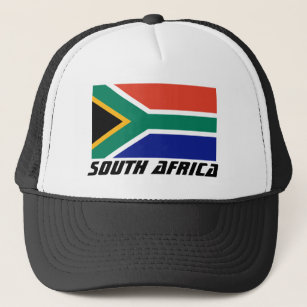 Vlag van Zuid-Afrika Trucker Pet