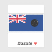 Vlag van Zuid-Australië (1870-1876) Sticker (Vel)