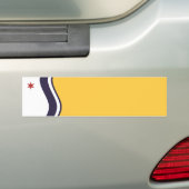 Vlag van Zuid-Bend (Indiana) Bumpersticker (Op auto)