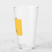 Vlag van Zuid-Bend (Indiana) Glas (Links)