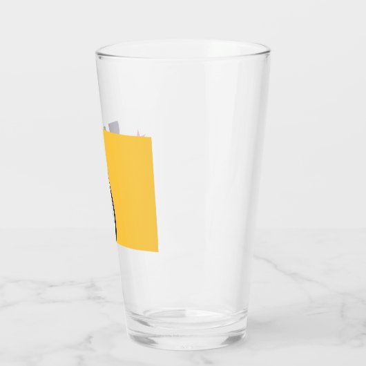 Vlag van Zuid-Bend (Indiana) Glas (Links)