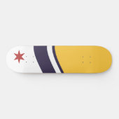Vlag van Zuid-Bend (Indiana) Persoonlijk Skateboard (Horizontaal)