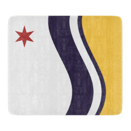 Vlag van Zuid-Bend (Indiana) Snijplank