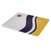 Vlag van Zuid-Bend (Indiana) Snijplank (Hoek)