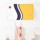 Vlag van Zuid-Bend (Indiana) Spandoek (Insitu)
