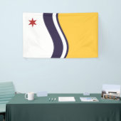 Vlag van Zuid-Bend (Indiana) Spandoek (Beurs)