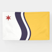 Vlag van Zuid-Bend (Indiana) Spandoek (Horizontaal)