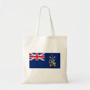 Vlag van Zuid-Georgia en de Zuidelijke Sandwicheil Tote Bag