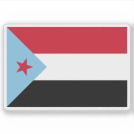 Vlag van Zuid-Jemen Sticker