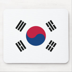 Vlag van Zuid-Korea - 태 - 대 한 민국기 Muismat