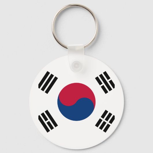 Vlag van Zuid-Korea - 태 - 대 한 민국기 Sleutelhanger (Voorkant)