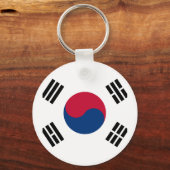 Vlag van Zuid-Korea - 태 - 대 한 민국기 Sleutelhanger (Voorkant)