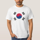 Vlag van Zuid-Korea - 태 - 대 한 민국기 T-shirt (Voorkant)