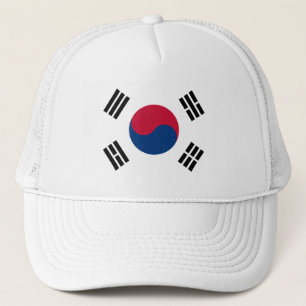 Vlag van Zuid-Korea - 태 - 대 한 민국기 Trucker Pet