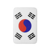 Vlag van Zuid-Korea Badmat (Voorkant Verticaal)