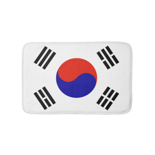 Vlag van Zuid-Korea Badmat (Voorkant)