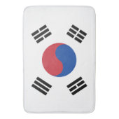 Vlag van Zuid-Korea Badmat (Voorkant Verticaal)