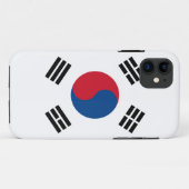 Vlag van Zuid-Korea Case-Mate iPhone Case (Achterkant (horizontaal))