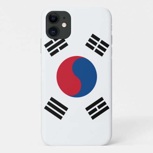 Vlag van Zuid-Korea Case-Mate iPhone Case (Achterkant)