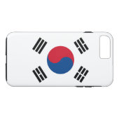 Vlag van Zuid-Korea Case-Mate iPhone Case (Achterkant (Horizontaal))