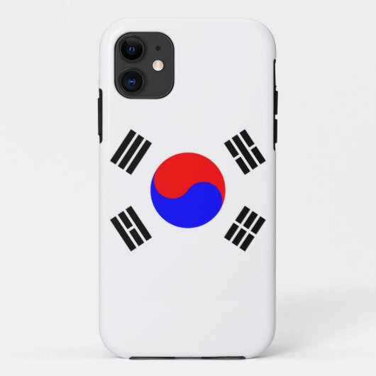 Vlag van Zuid-Korea Case-Mate iPhone Case (Achterkant)