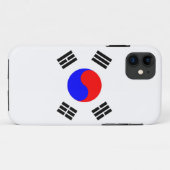 Vlag van Zuid-Korea Case-Mate iPhone Case (Achterkant (horizontaal))