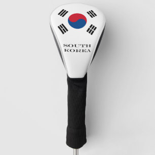 Vlag van Zuid-Korea Golfheadcover