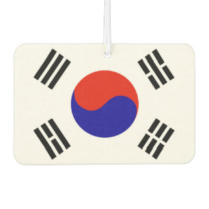 Vlag van Zuid-Korea Luchtverfrisser