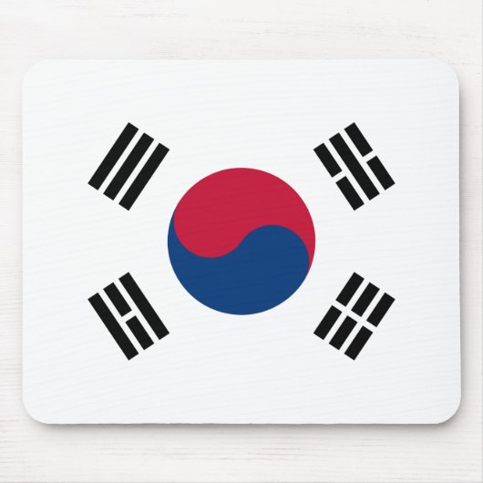 Vlag van Zuid-Korea Muismat (Voorkant)