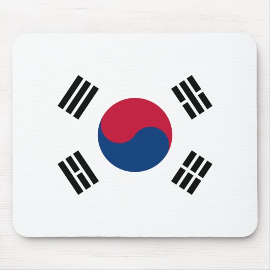 Vlag van Zuid-Korea Muismat (Voorkant)