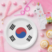 Vlag van Zuid-Korea Papieren Bordje (Feest)