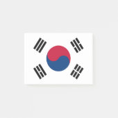 Vlag van Zuid-Korea Post-it® Notes (Voorkant)