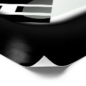 Vlag van Zuid-Korea Poster (Hoek)