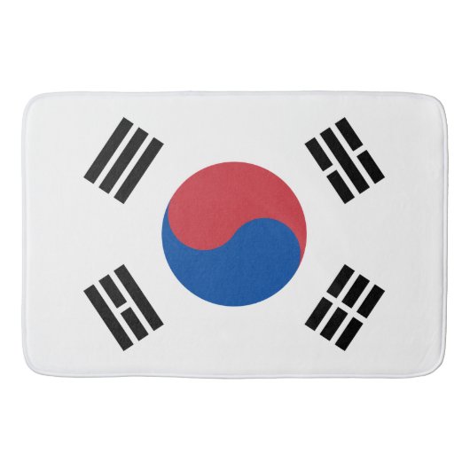 Vlag van Zuid-Korea (ROK) Badmat (Voorkant)