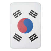 Vlag van Zuid-Korea (ROK) Badmat (Voorkant Verticaal)