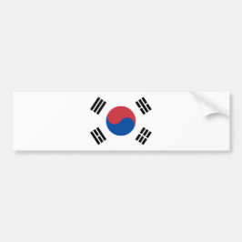 Vlag van Zuid-Korea (ROK) Bumpersticker