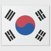 Vlag van Zuid-Korea (ROK) Cadeaupapier (Vlak)