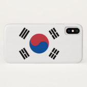 Vlag van Zuid-Korea (ROK) Case-Mate iPhone Case (Achterkant (horizontaal))