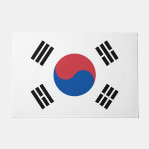 Vlag van Zuid-Korea (ROK) Deurmat